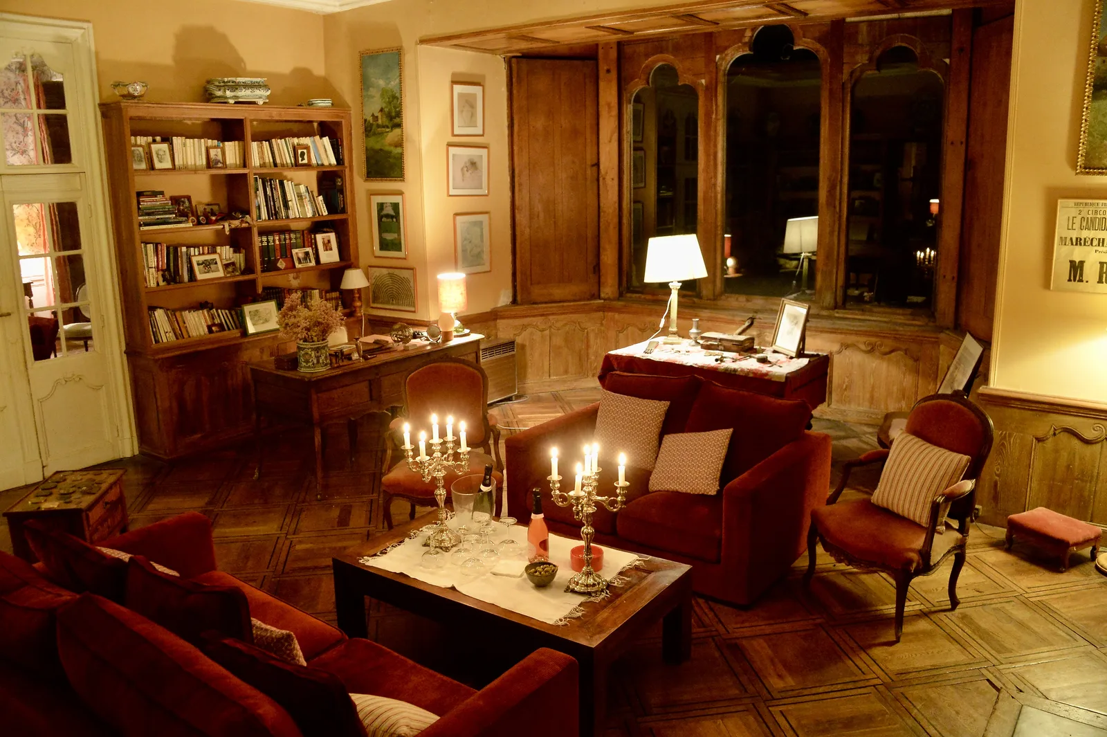 One of the dining rooms